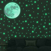 🌙Glow Up Their Dreams – Magical Moon and Stars Wall Stickers for Boys' Bedrooms - ThiGui